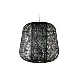 HANGINGLAMP BOO 100 BLACK BAMBOO - HANGING LAMPS